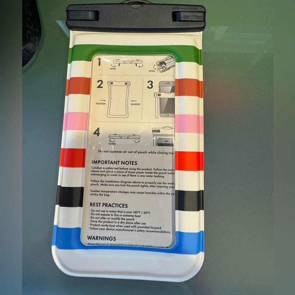 KATE SPADE ♠️ waterproof case for iPhone! Touchscreen compatible! See pic4 more: